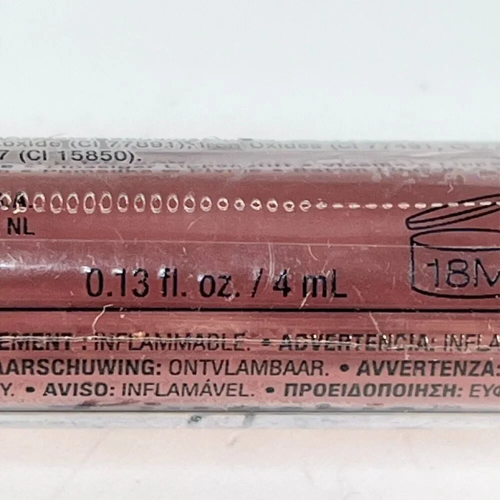 Nyx Lingerie Matte Liquid Lipstick 24 Lipli Brown Nude .13oz 4ml Sealed New